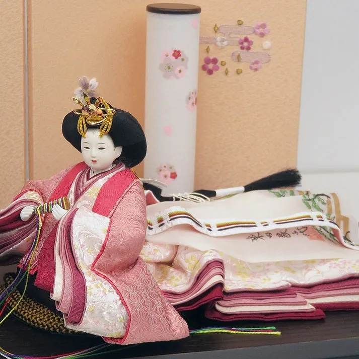 柴田家千代 葵 平安 正絹 麻の葉文様 まり桜