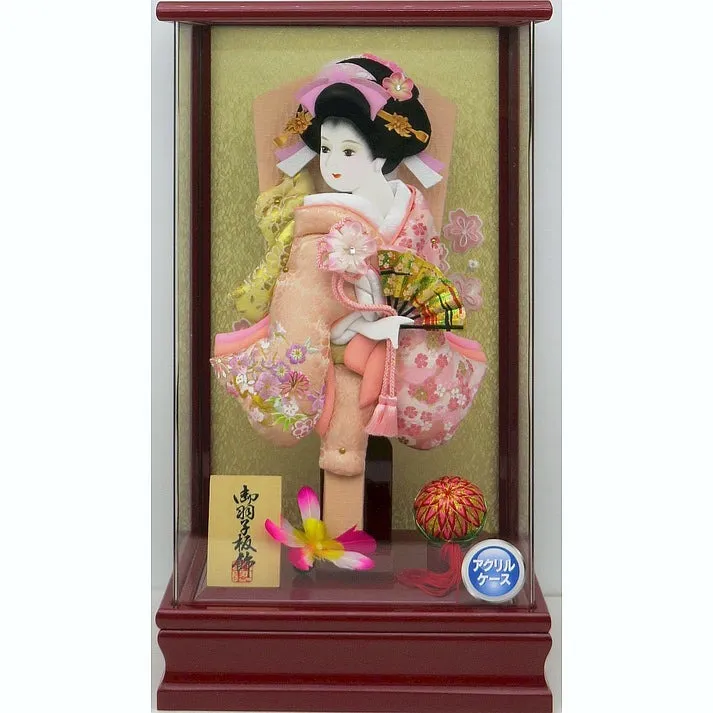 アクリル赤桜10号 美月金彩 桜ピンク