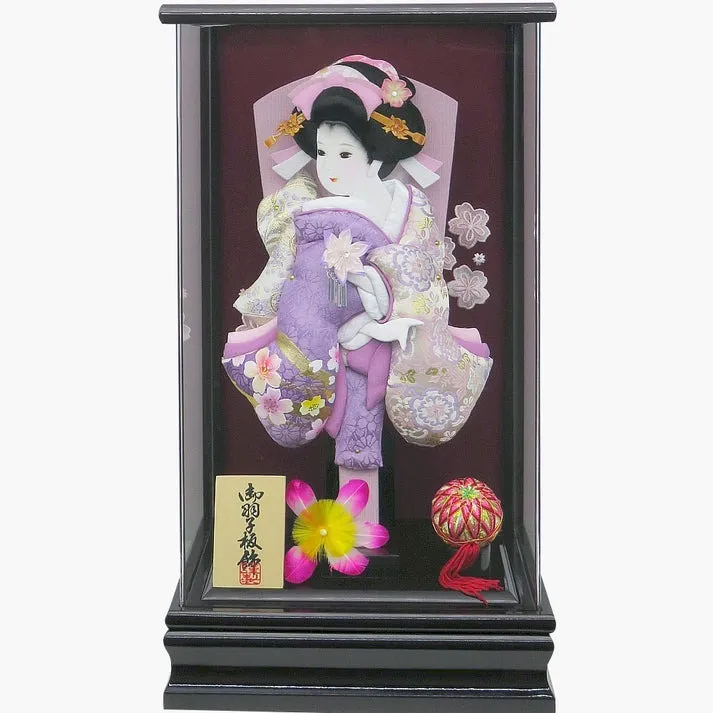 アクリル葡萄10号 美月金彩 桜むらさき