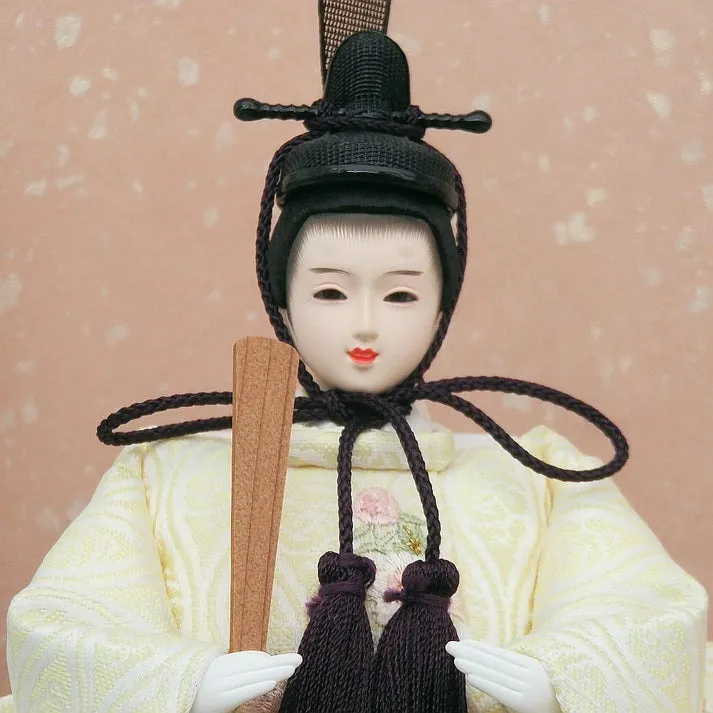 花にしも 京14番親王 刺繍 唐草桜収納飾