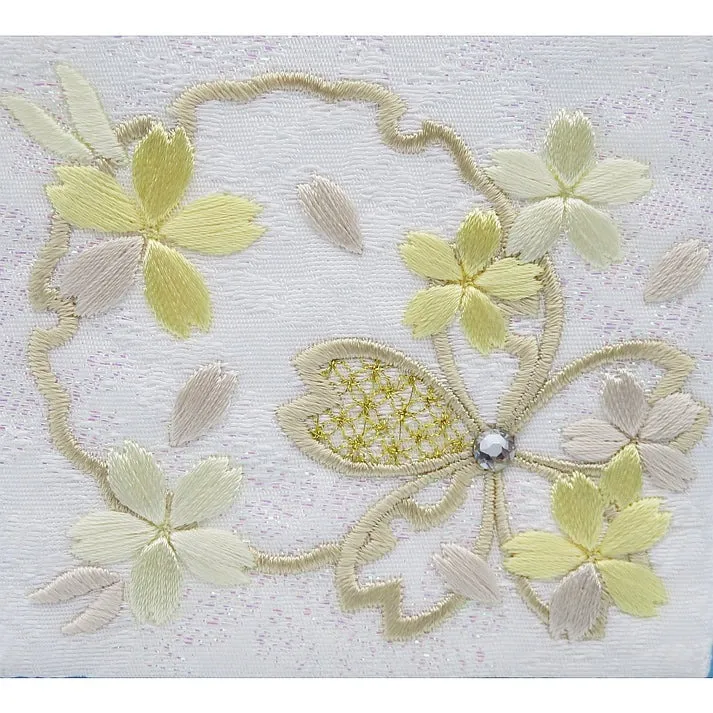 名前旗 特織 雪輪に大桜 特小