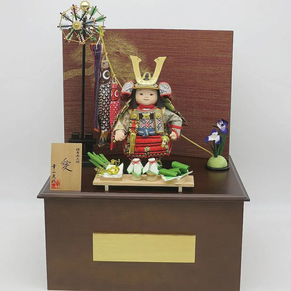 松崎幸一光作の鎧着若大将で端午の節句を彩る五月人形の魅力解説